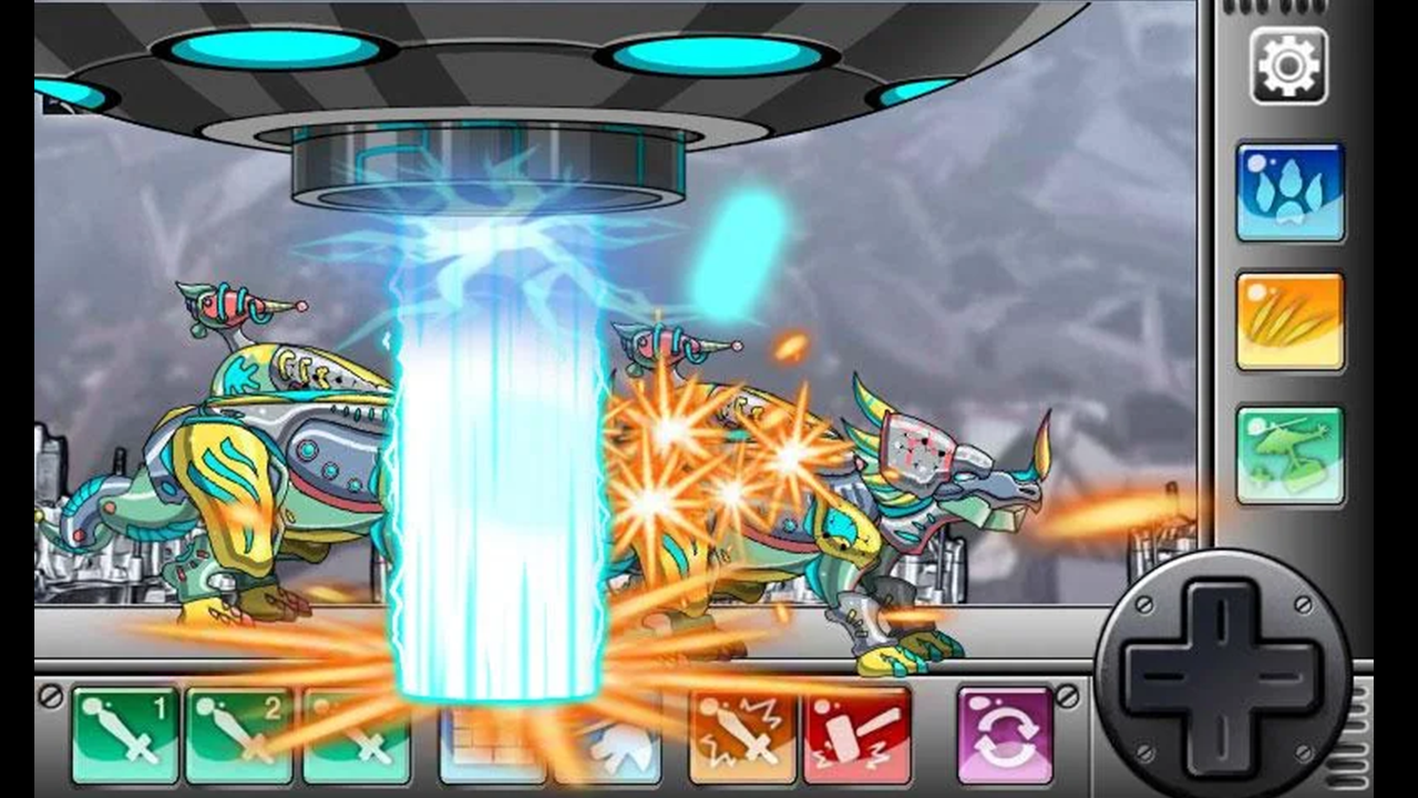 Screenshot of Baryonyx - Combine! Dino Robot