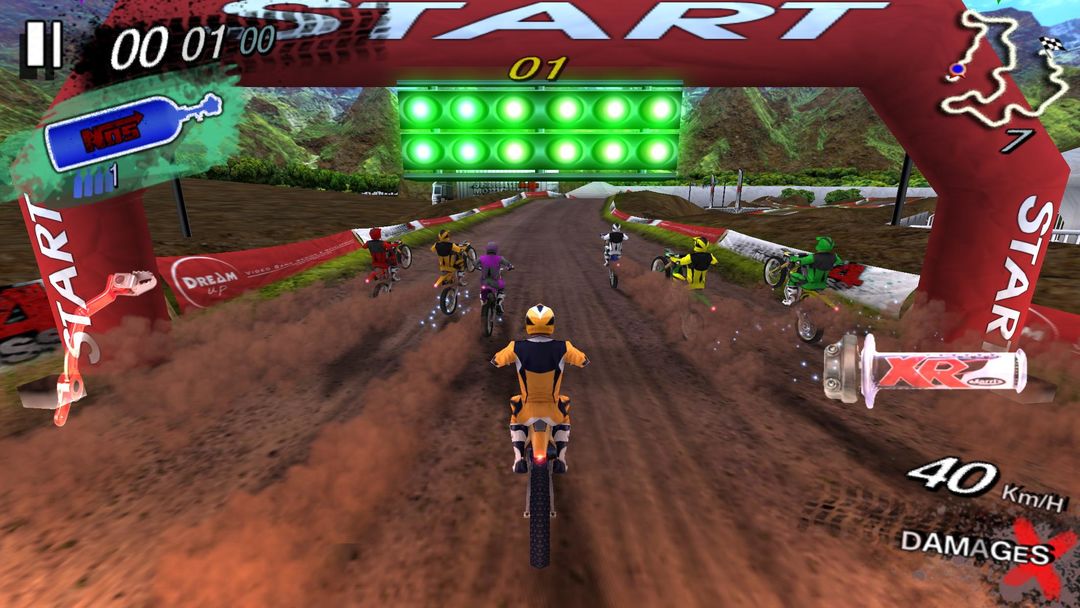 Ultimate MotoCross 4 게임 스크린 샷