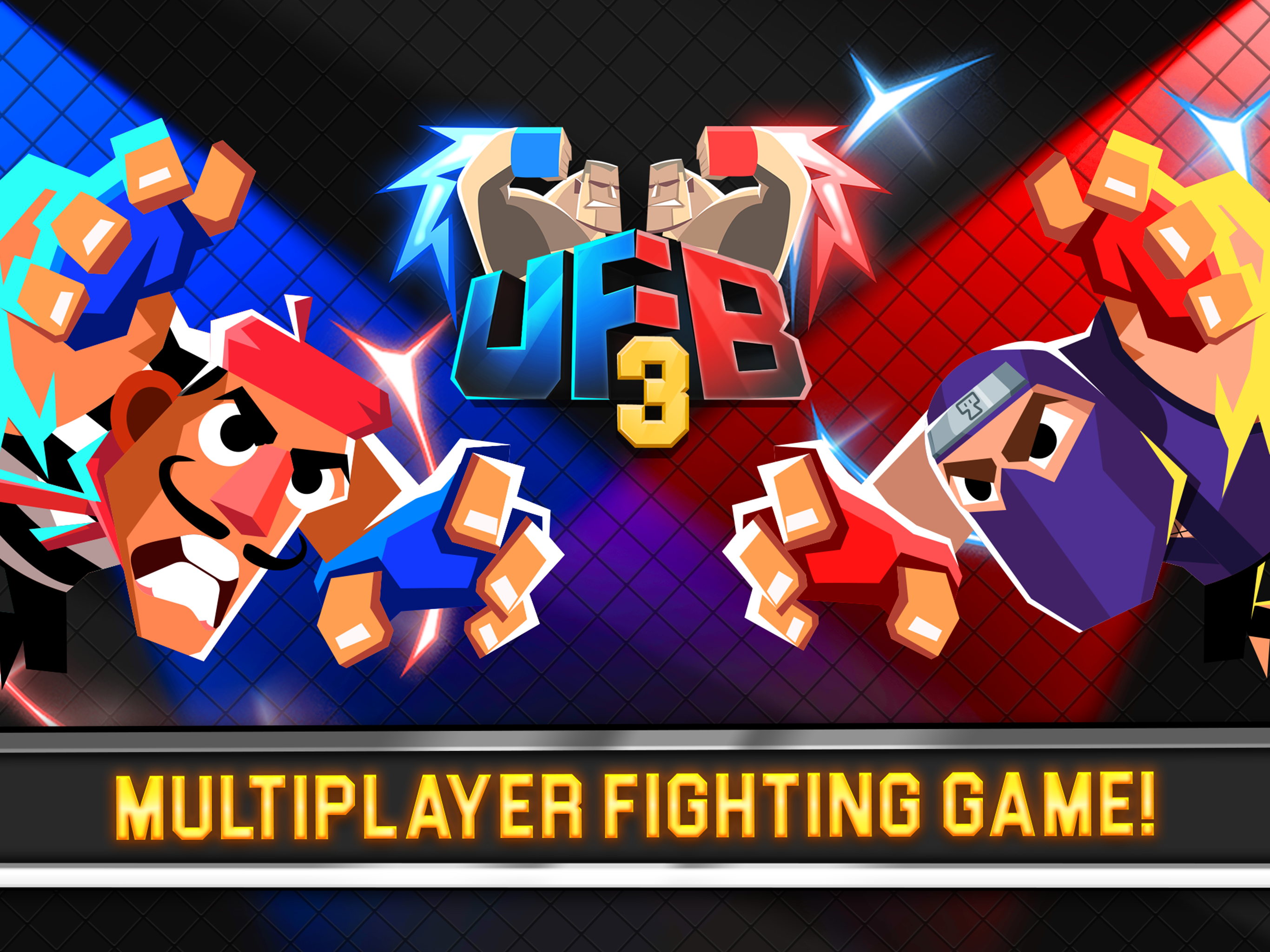 UFB 3: Ultra Fightning Bros- Ultimate 2player Fun遊戲截圖
