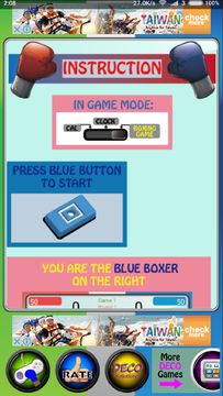 Boxing Calculator Game Screenshot
