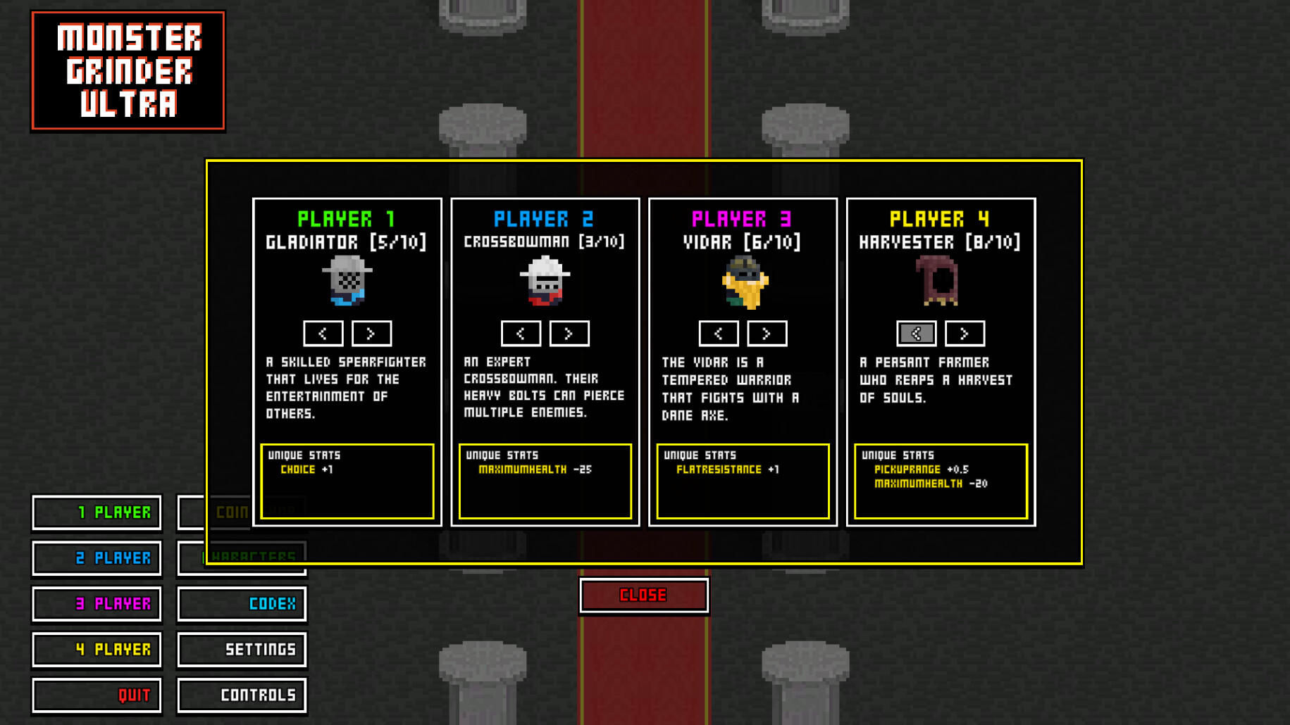 MONSTER GRINDER ULTRA Game Screenshot