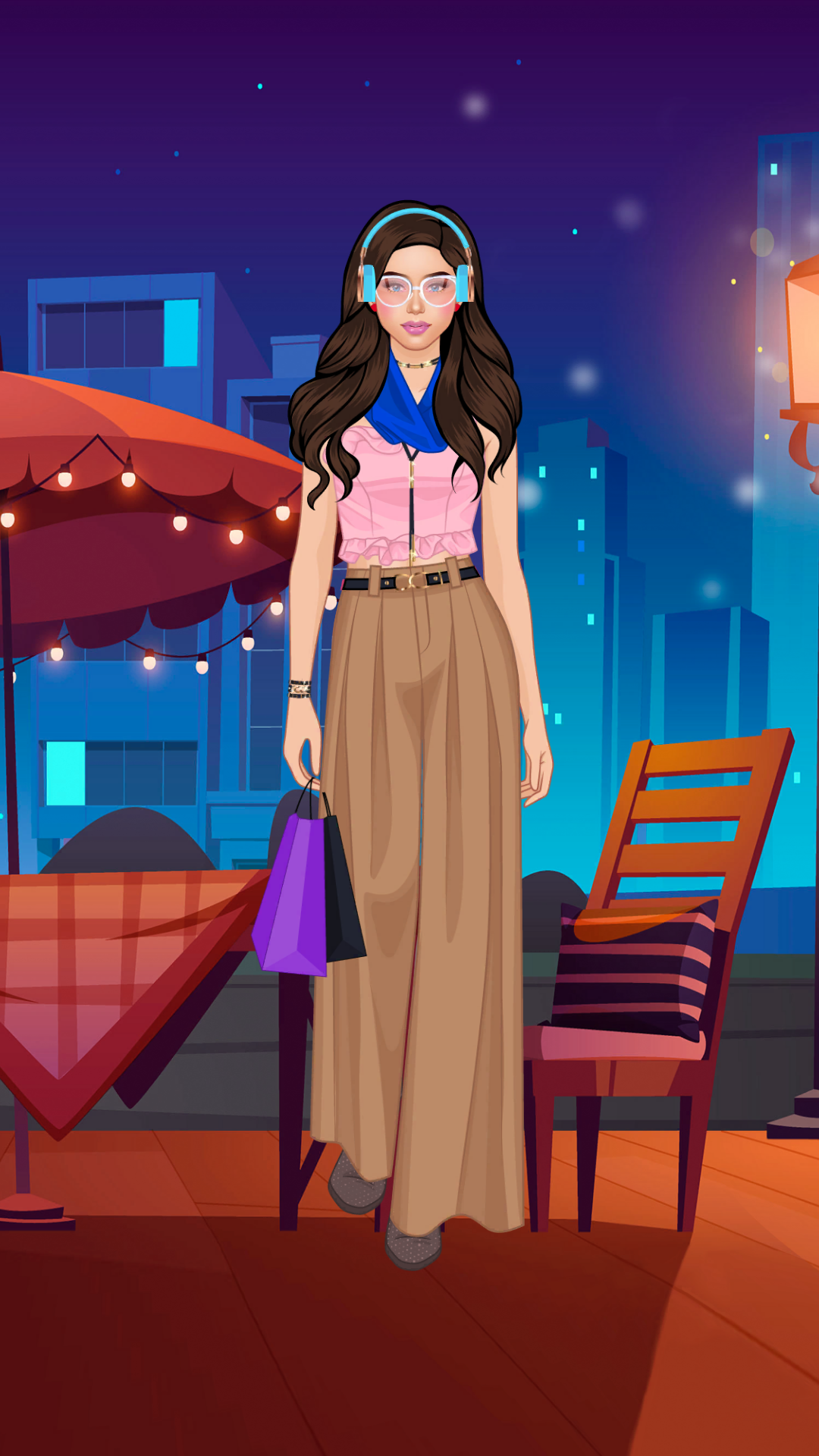 College Girls Make Up Game Screenshot