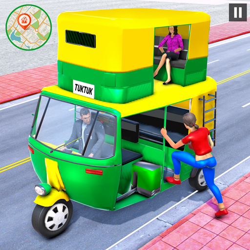 Скриншот игры Tuk Tuk Rikshaw Auto Game