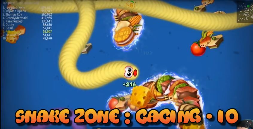 Snake Zone : Cacing Worm-io ภาพหน้าจอเกม