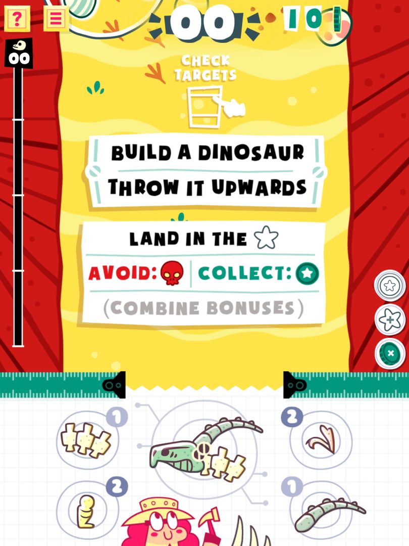 Launchasaurus 게임 스크린 샷