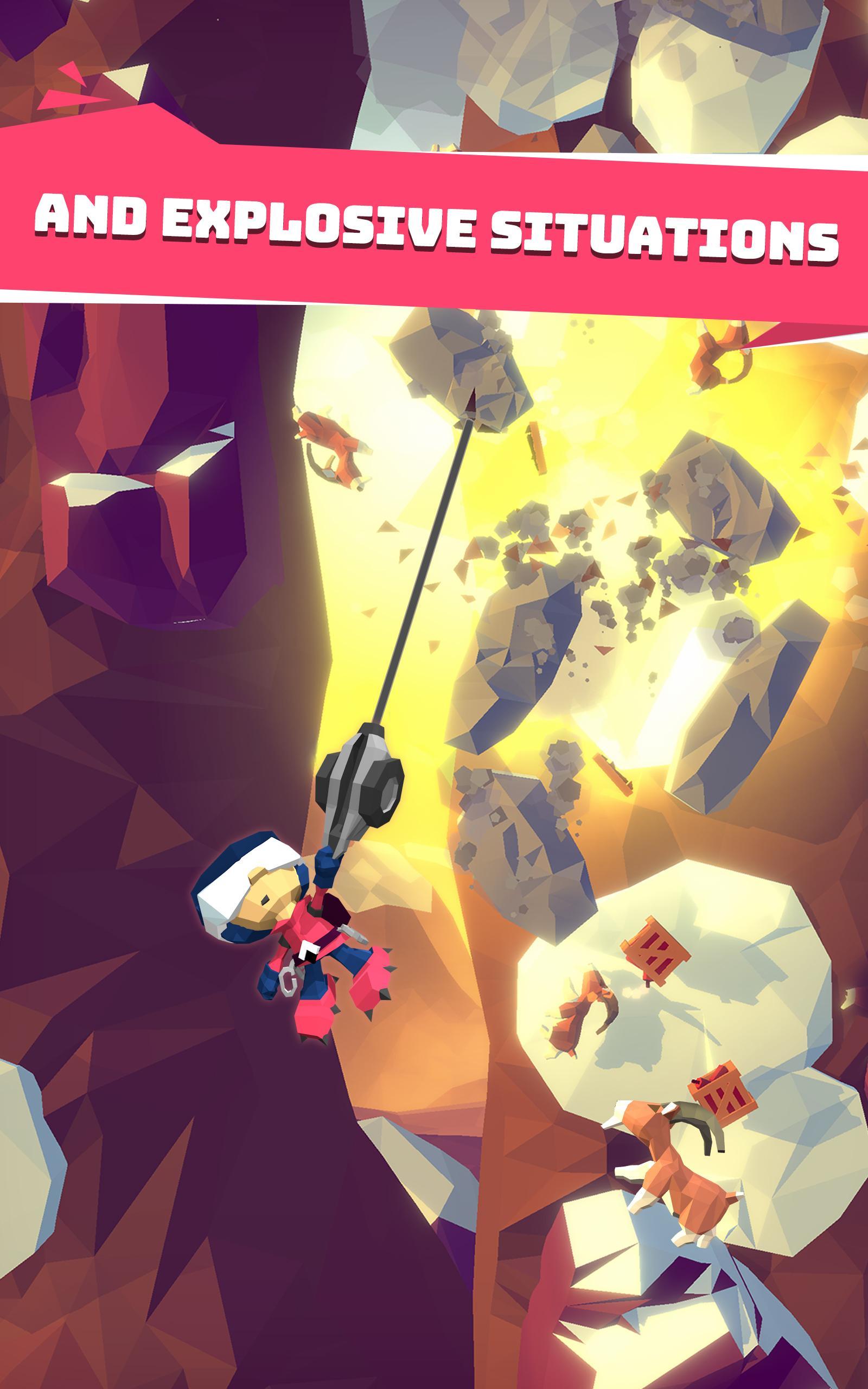 Hang Line: Mountain Climber ภาพหน้าจอเกม