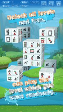 Скриншот игры Stacker Mahjong 3D