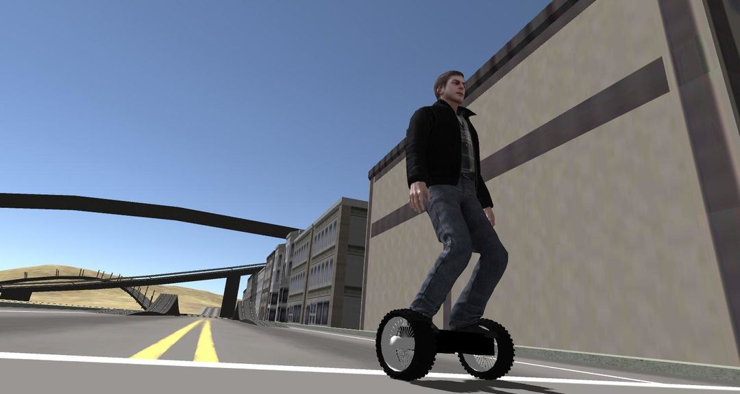 Hoverboard Segway Driving screenshot game