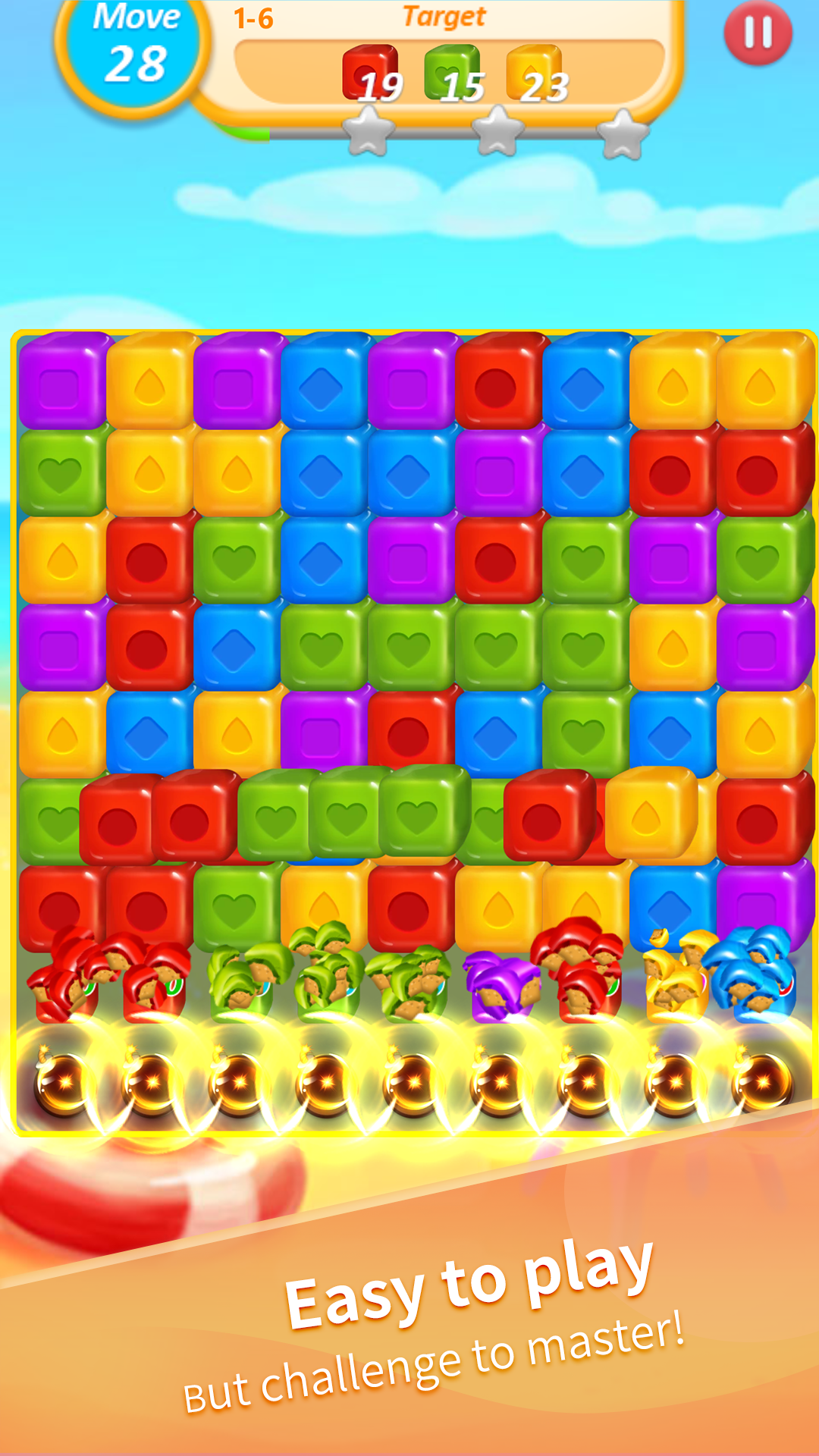 Crafty Crush Game Screenshot