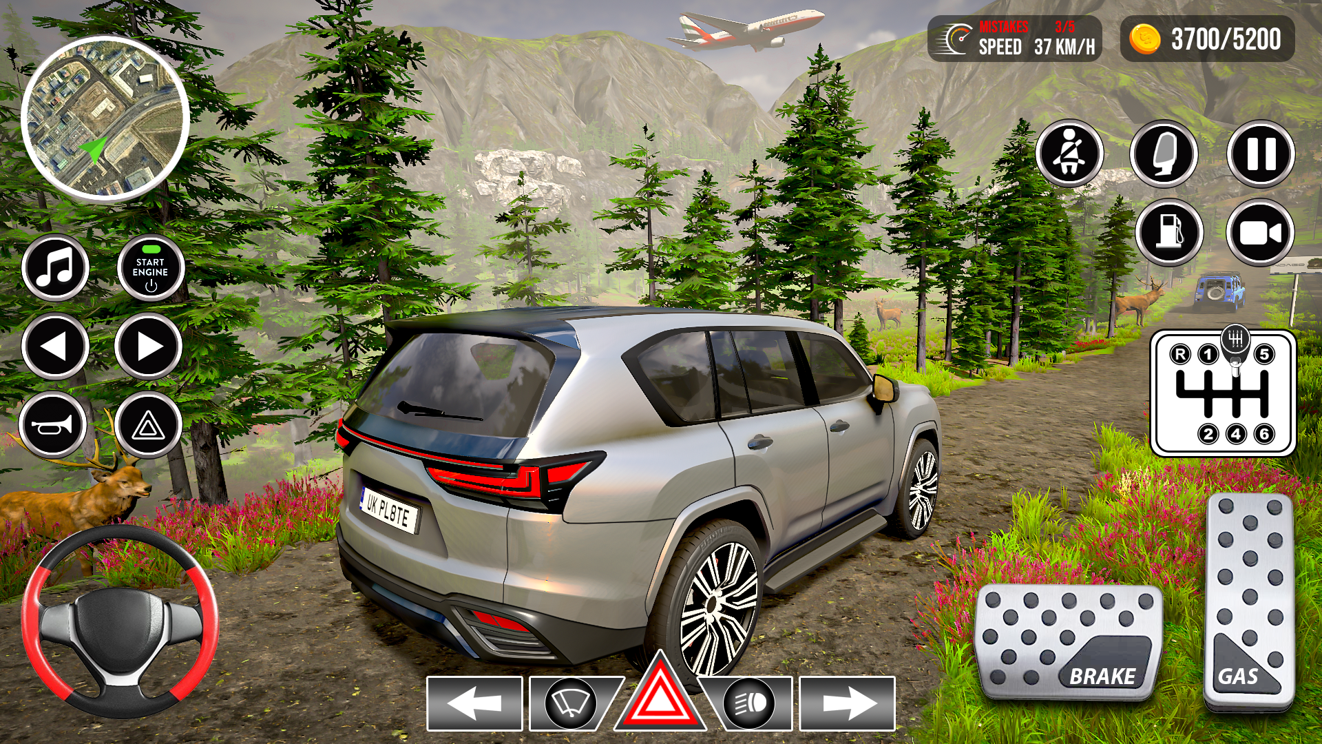 Jeep Driving Offroad Car Games Game Screenshot