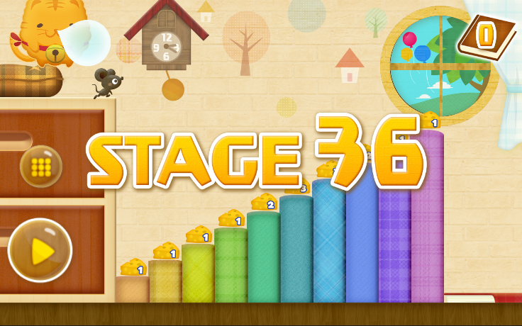 Roll the Cat! Game Screenshot