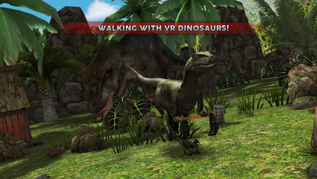 Jurassic VR - Dinos for Cardboard Virtual Reality ภาพหน้าจอเกม
