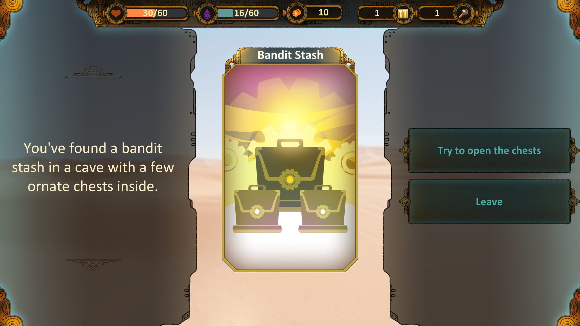 Desert Rogues Game Screenshot