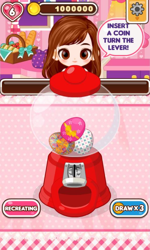 Screenshot of Chef Judy: Chocolate Egg Draw