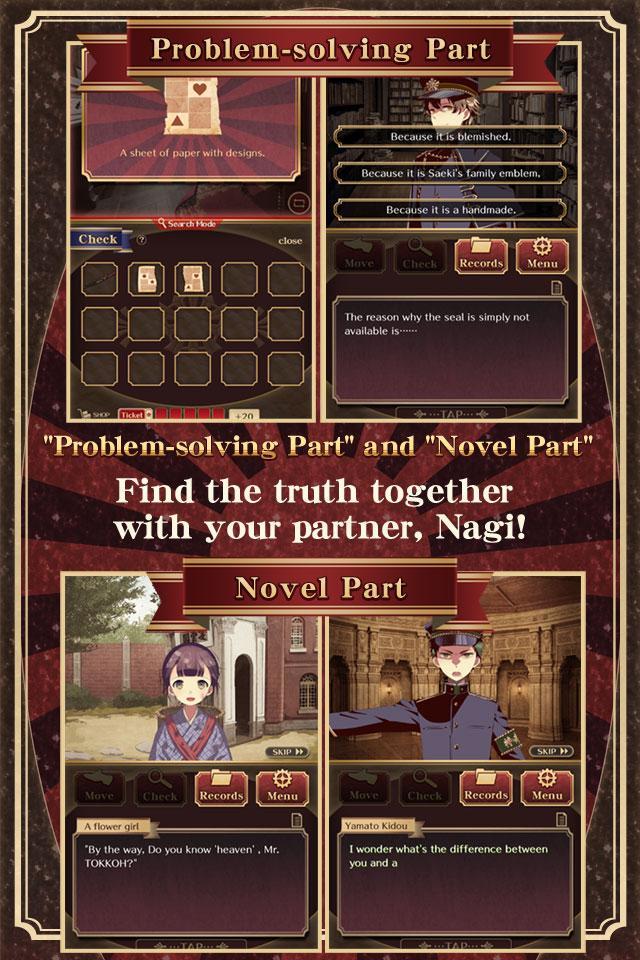 The Prison Boys [ Mystery novel and Escape Game ] 게임 스크린샷