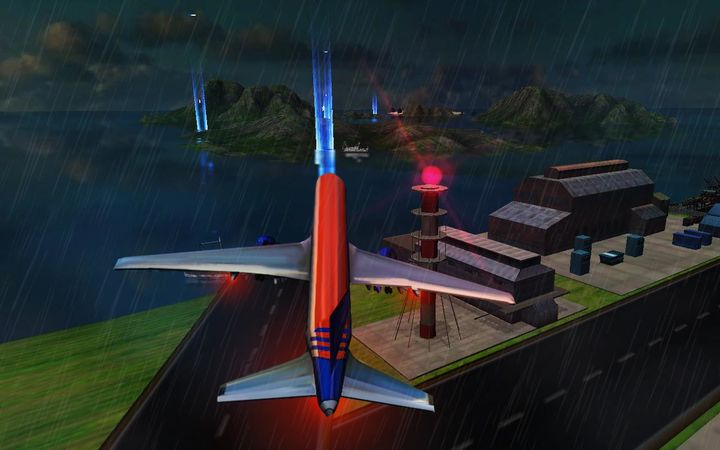 Screenshot 1 of Trình mô phỏng chuyến bay trên máy bay 3d: Trình mô phỏng bay 1.3