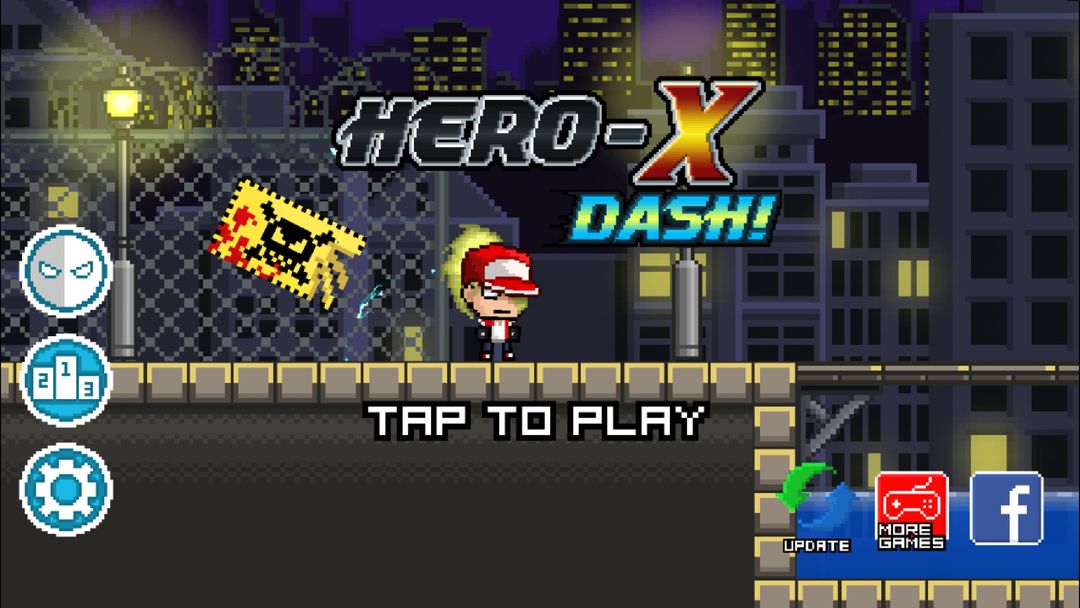 HERO-X: DASH! ภาพหน้าจอเกม