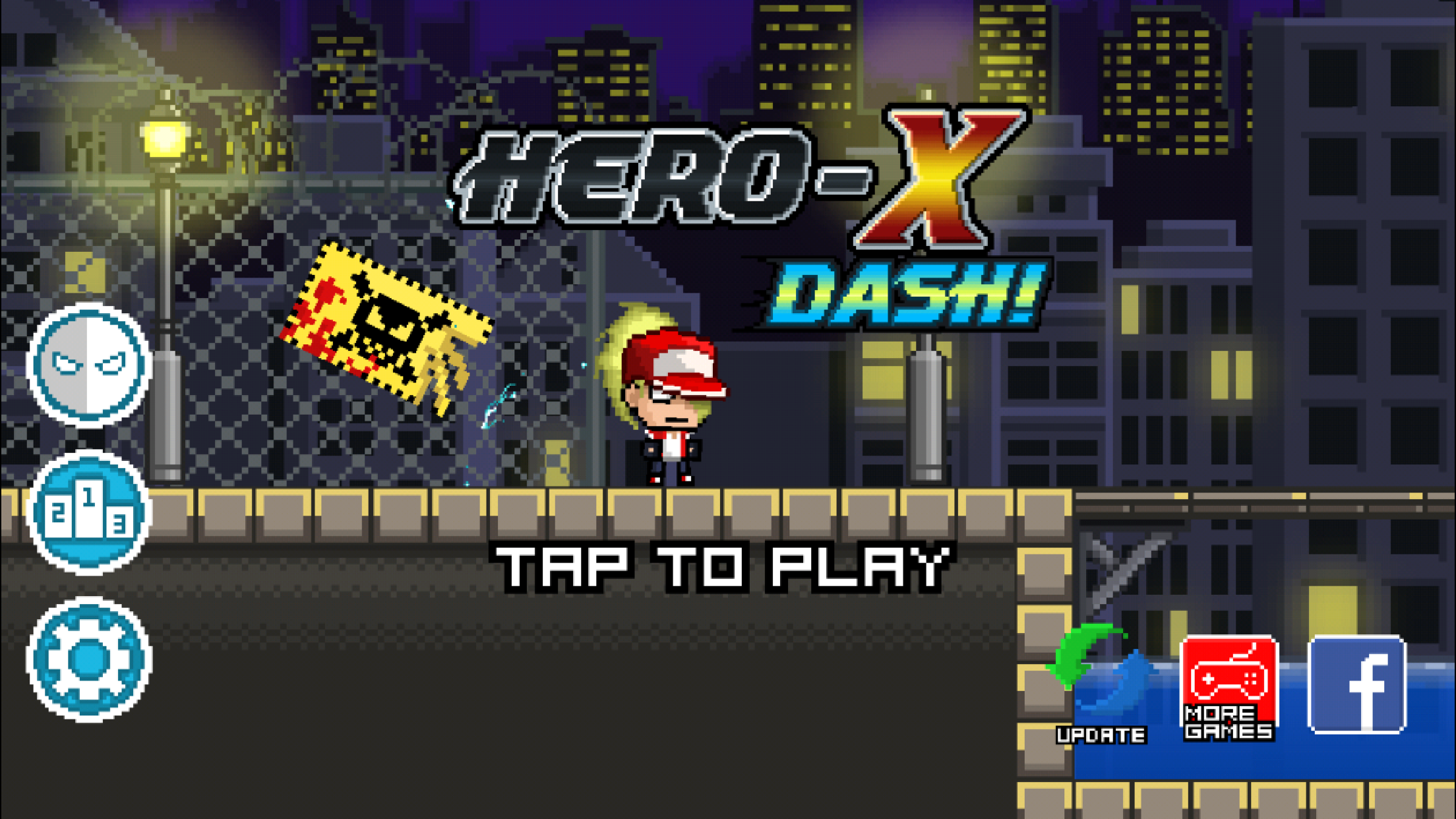 HERO-X: DASH! Game Screenshot