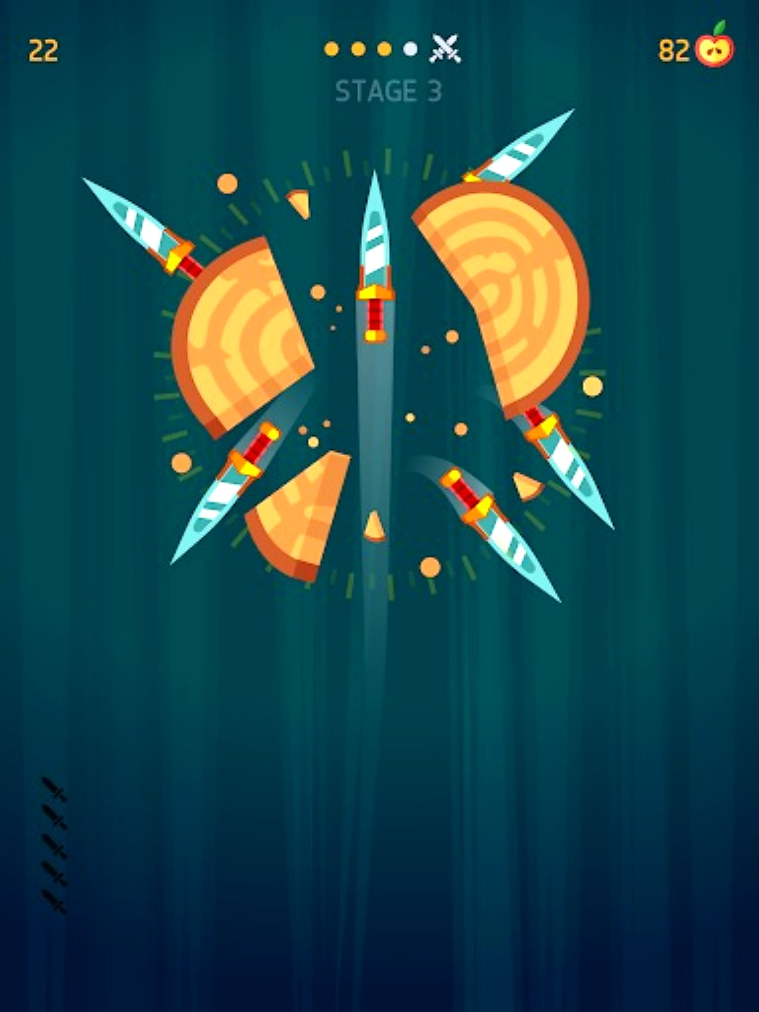 Knife Hit Game Screenshot