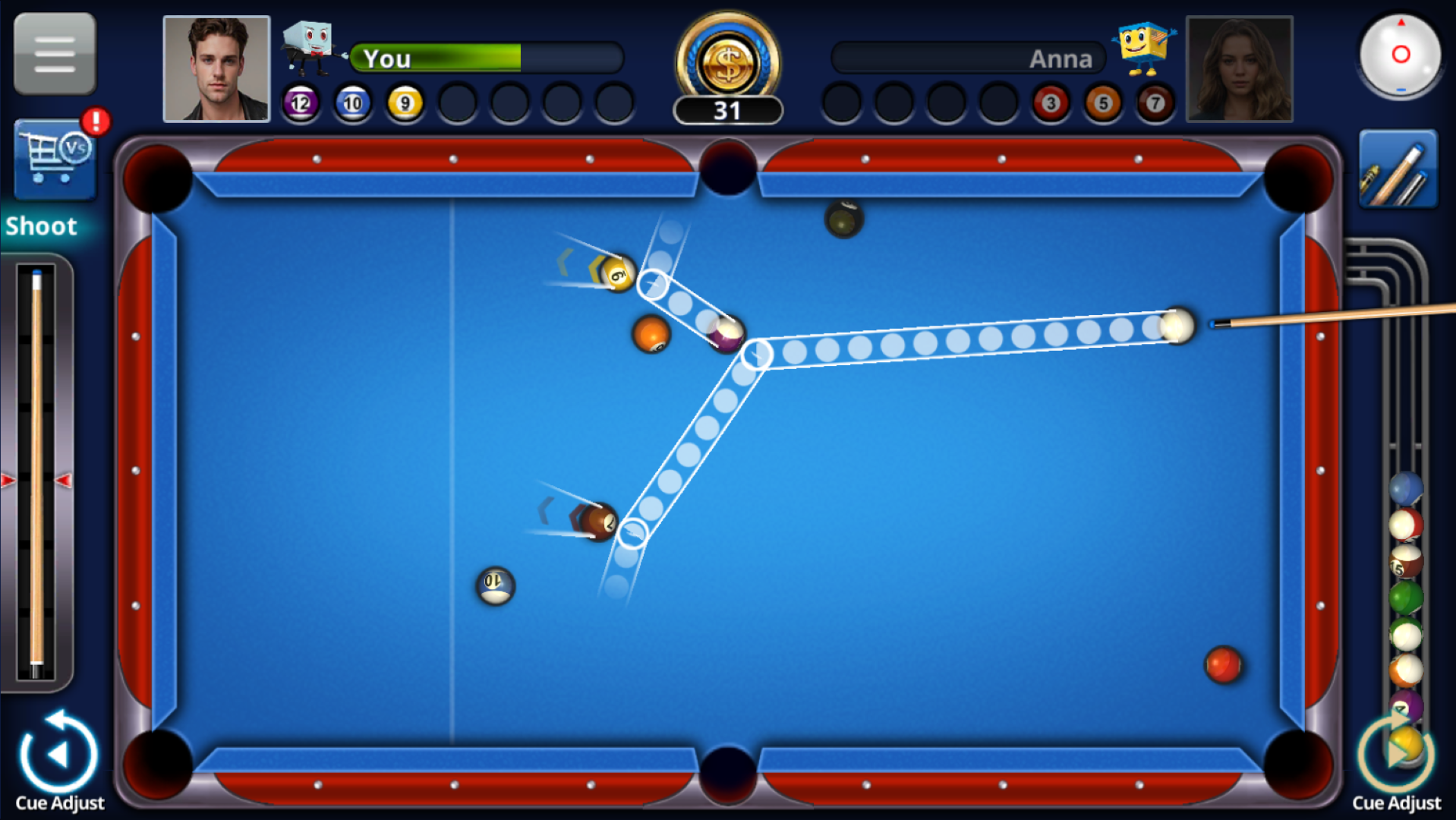 Screenshot of Pool 2024 : Play offline game