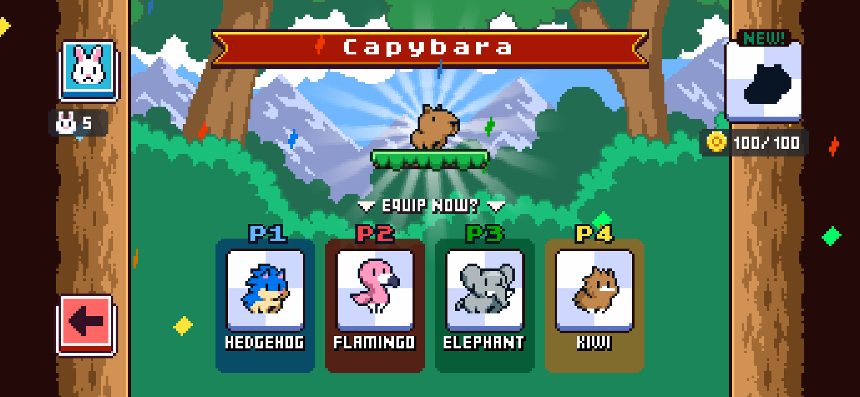 Screenshot of Animal Arena
