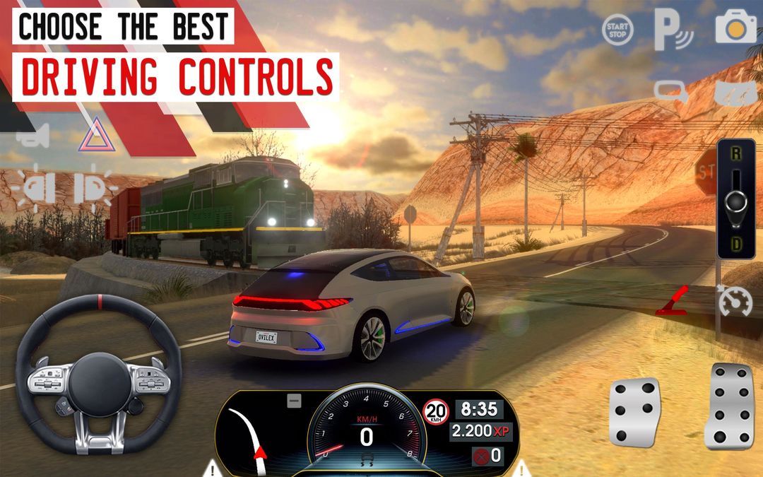 Driving School Simulator ภาพหน้าจอเกม