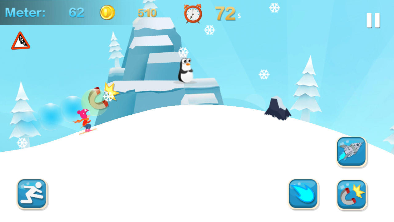 Brave Ski 遊戲截圖