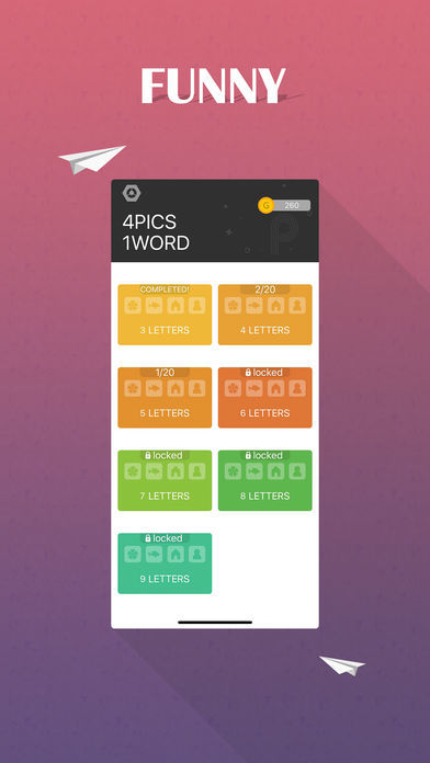 4pics1word- quiz Game Screenshot