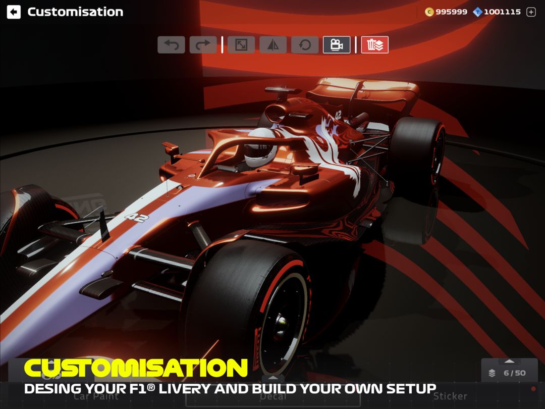 F1 Mobile Racing screenshot game