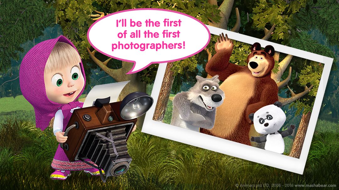 Masha and the Bear Child Games screenshot game