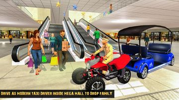 Shopping Mall ATV Quad Bike Radio Taxi Games Game Screenshot
