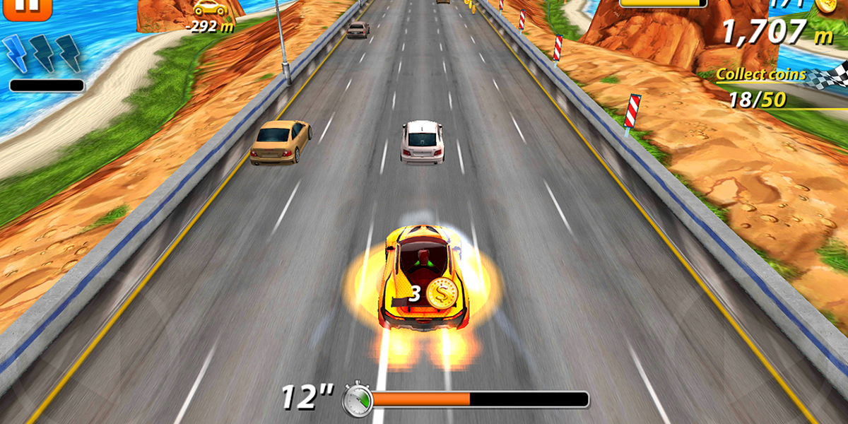 Risky Crash Traffic Game Screenshot
