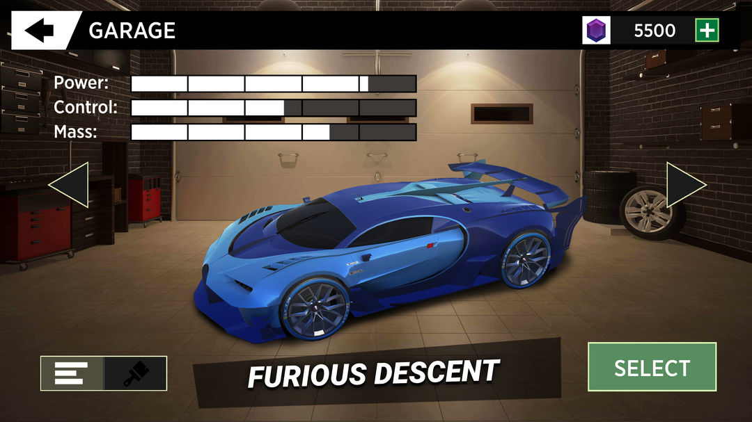 GTAx Furious Descent ภาพหน้าจอเกม