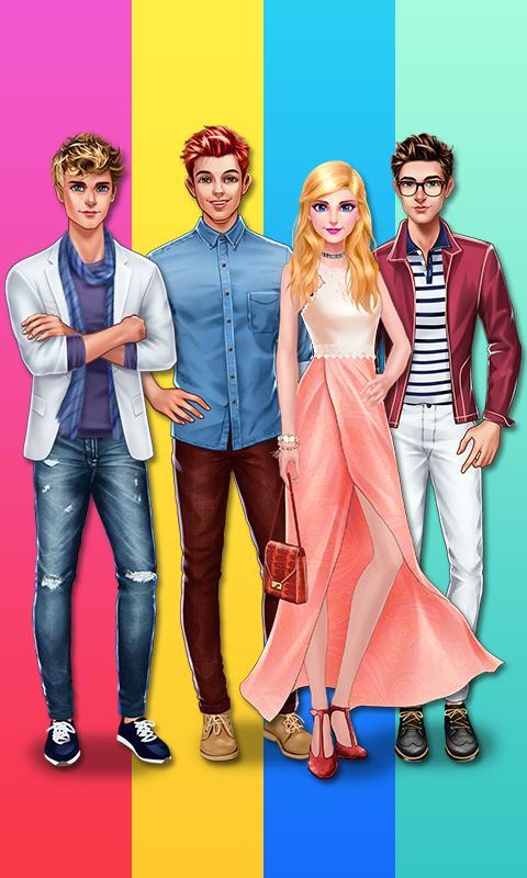 Cuplikan Layar Game High School Prom Love Story 2