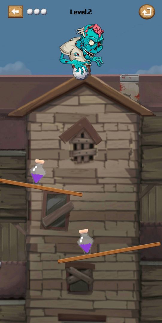 Destroy Magic Bottle screenshot game