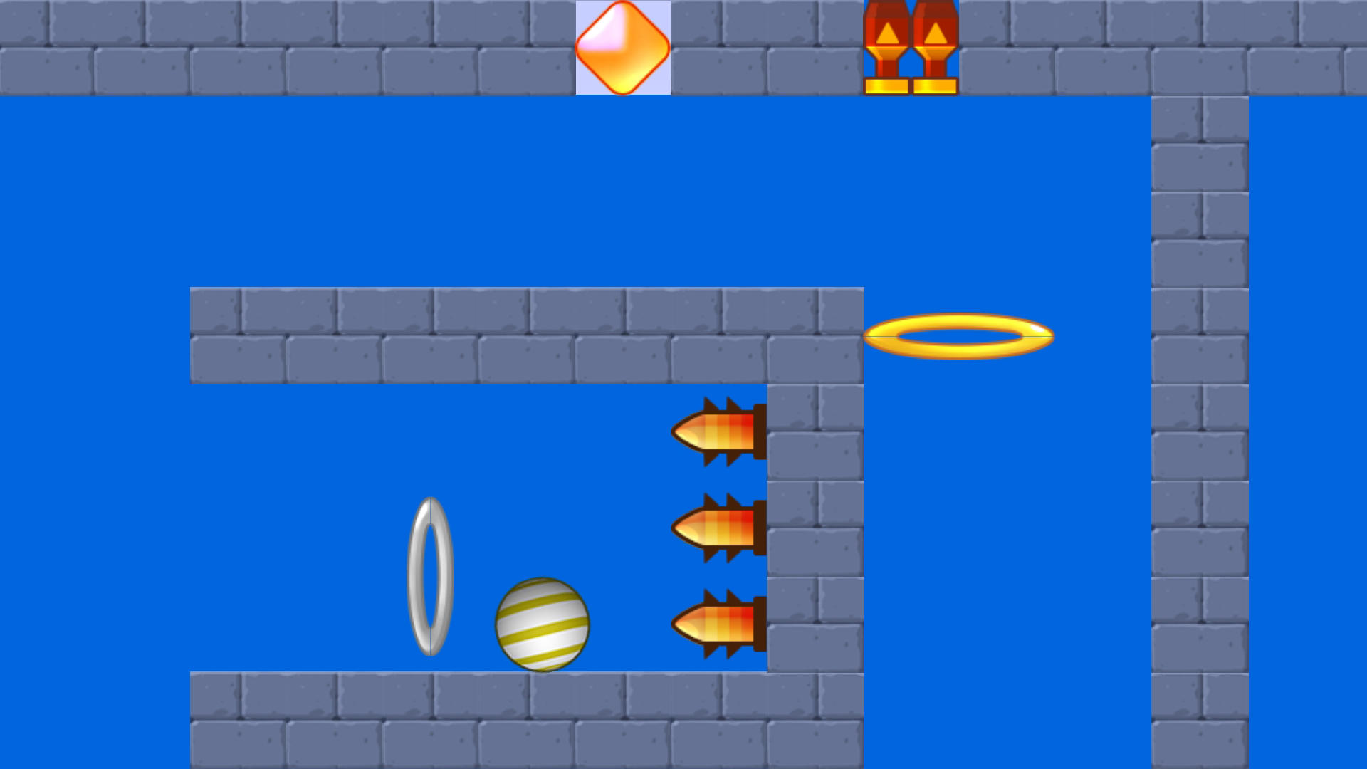 Bouncy Ball Adventure Game Screenshot
