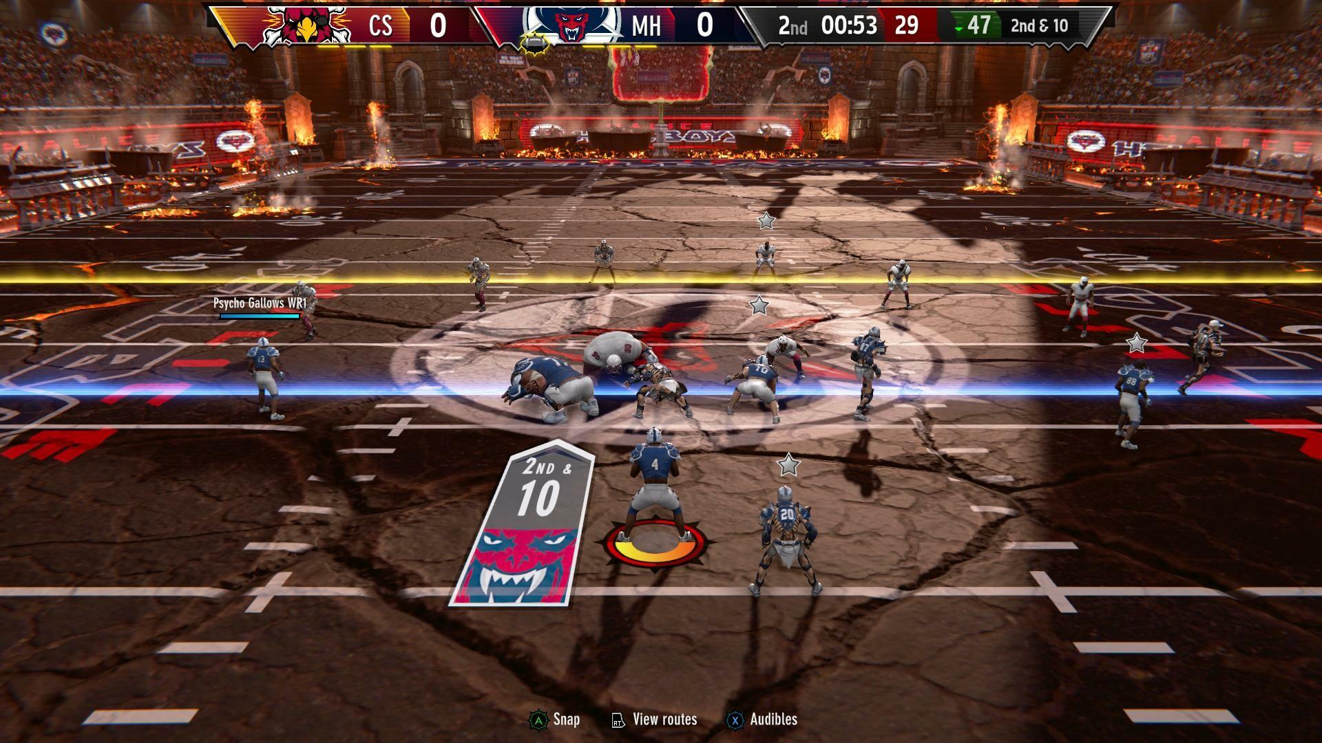 Screenshot of Mutant Football League 2