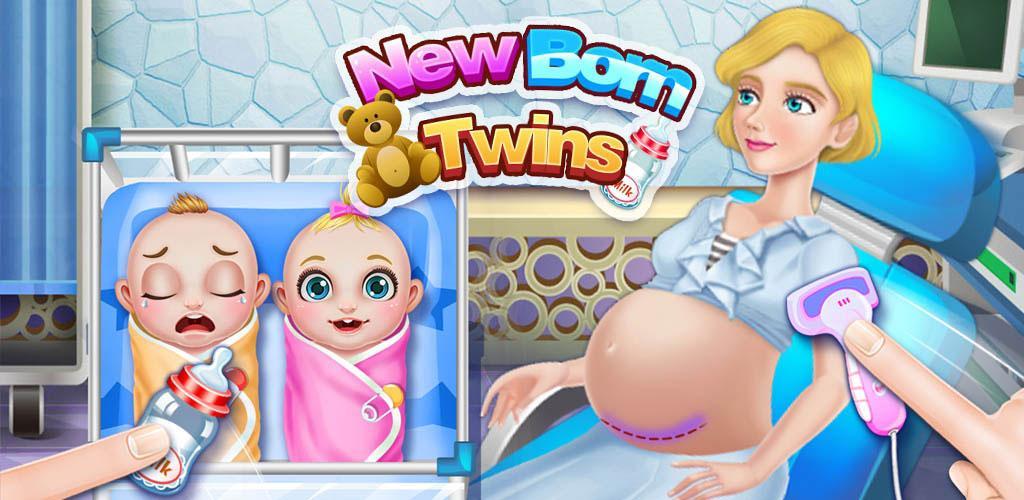 Banner of Bambini gemelli appena nati crescono 1.0.3