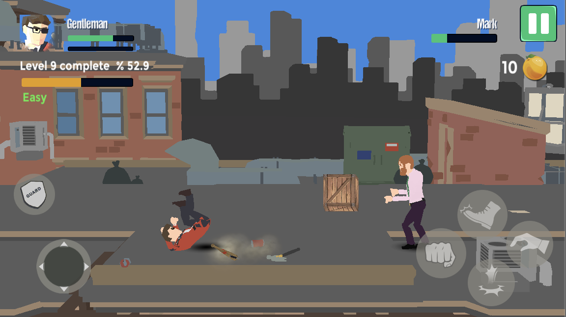 Gangster Street Fight ภาพหน้าจอเกม