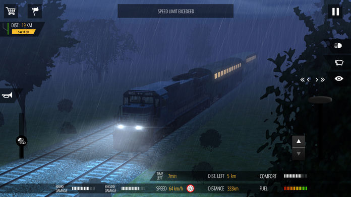 Screenshot of Train Simulator PRO 2018