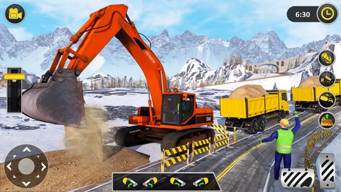 Crane Excavator Simulator Game Game Screenshot