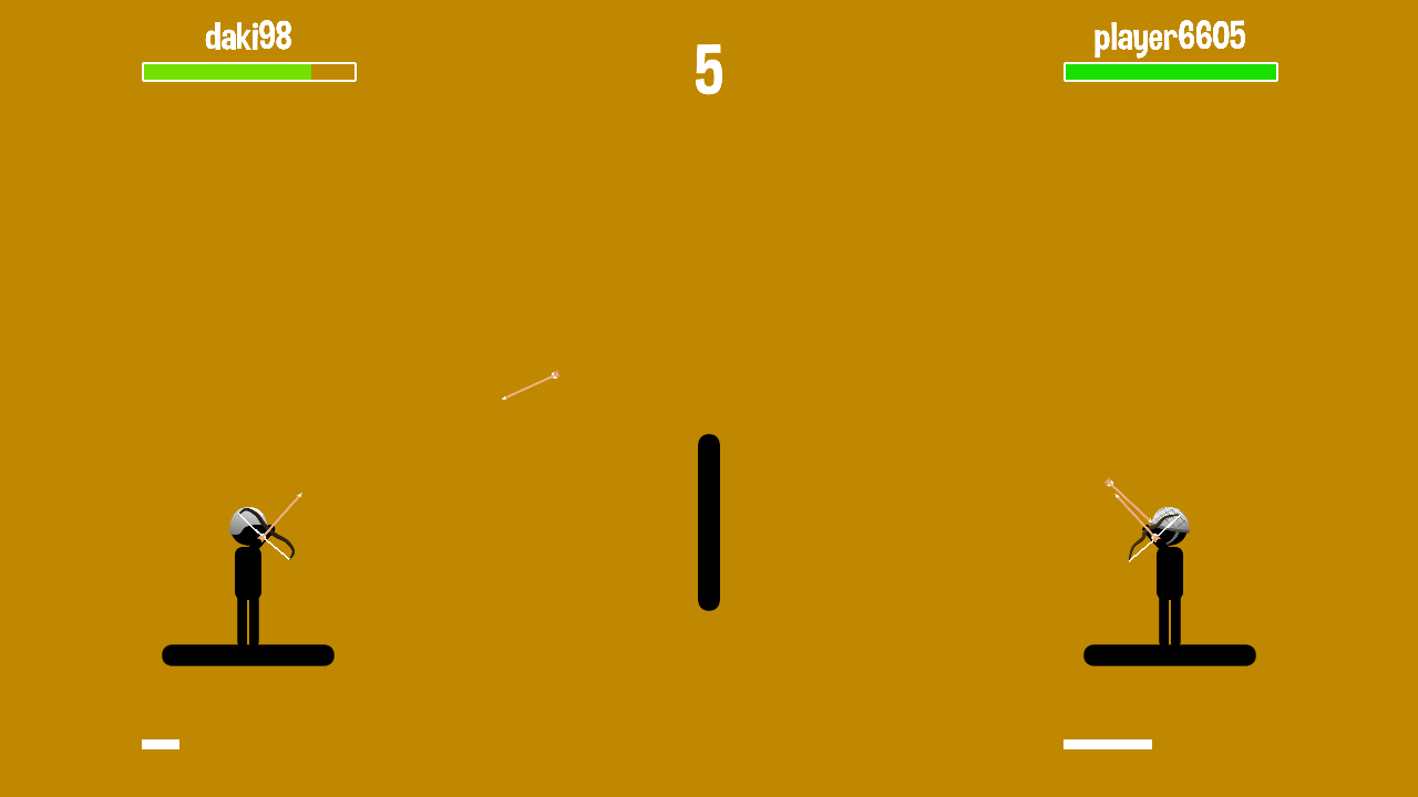 Screenshot of Archer vs Archer Fight