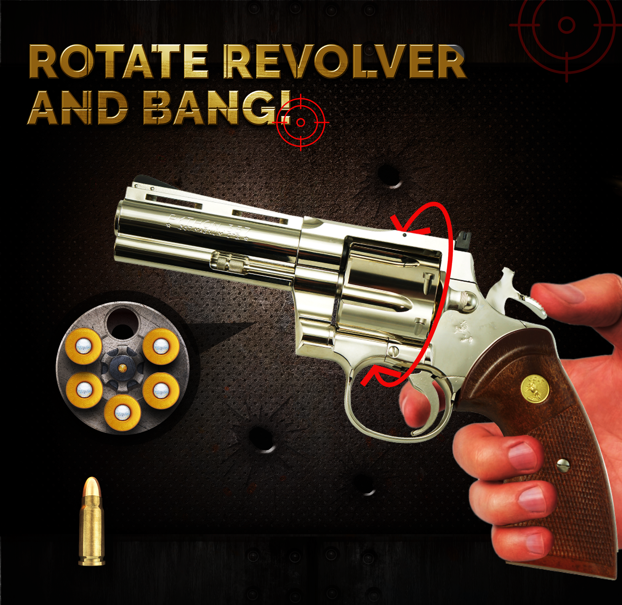 Russian Roulette Simulator Game Screenshot