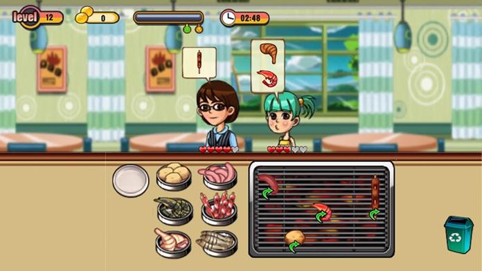 樓下的燒烤攤-類比燒烤烤串遊戲 遊戲截圖