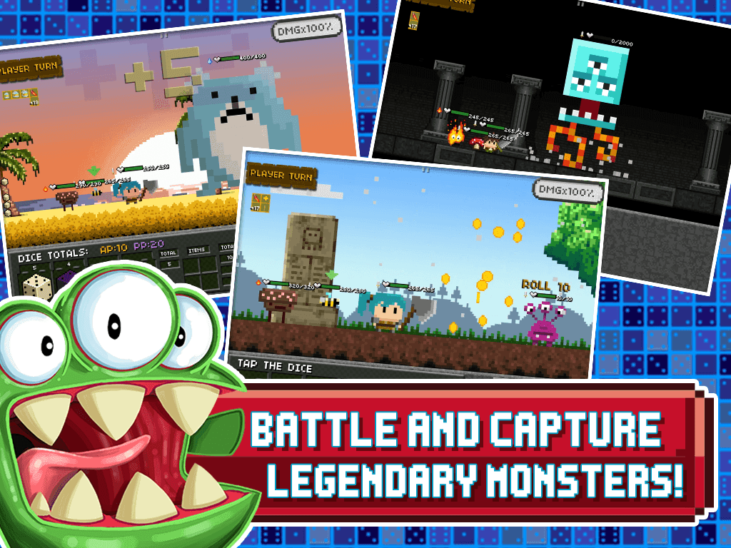 Tiny Dice Dungeon ภาพหน้าจอเกม