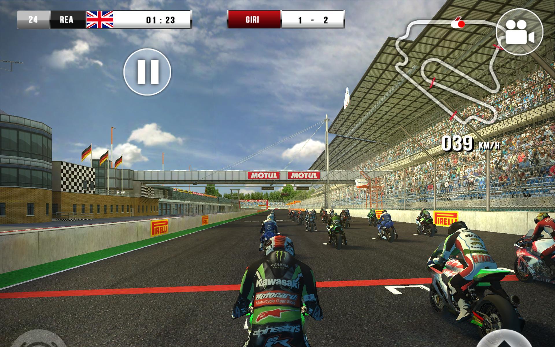 SBK16 Official Mobile Game Game Screenshot