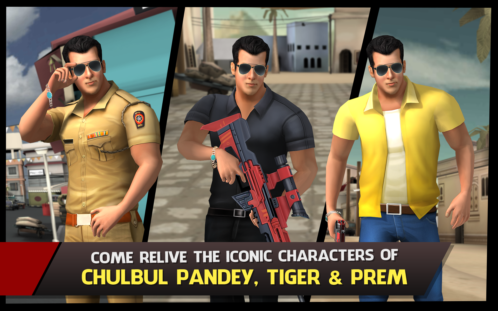 Ảnh chụp màn hình Being SalMan:The Official Game