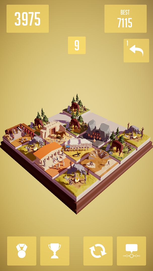History 2048 - 3D puzzle game ภาพหน้าจอเกม