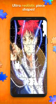 Shokugeki no Souma Puzzle Game Screenshot