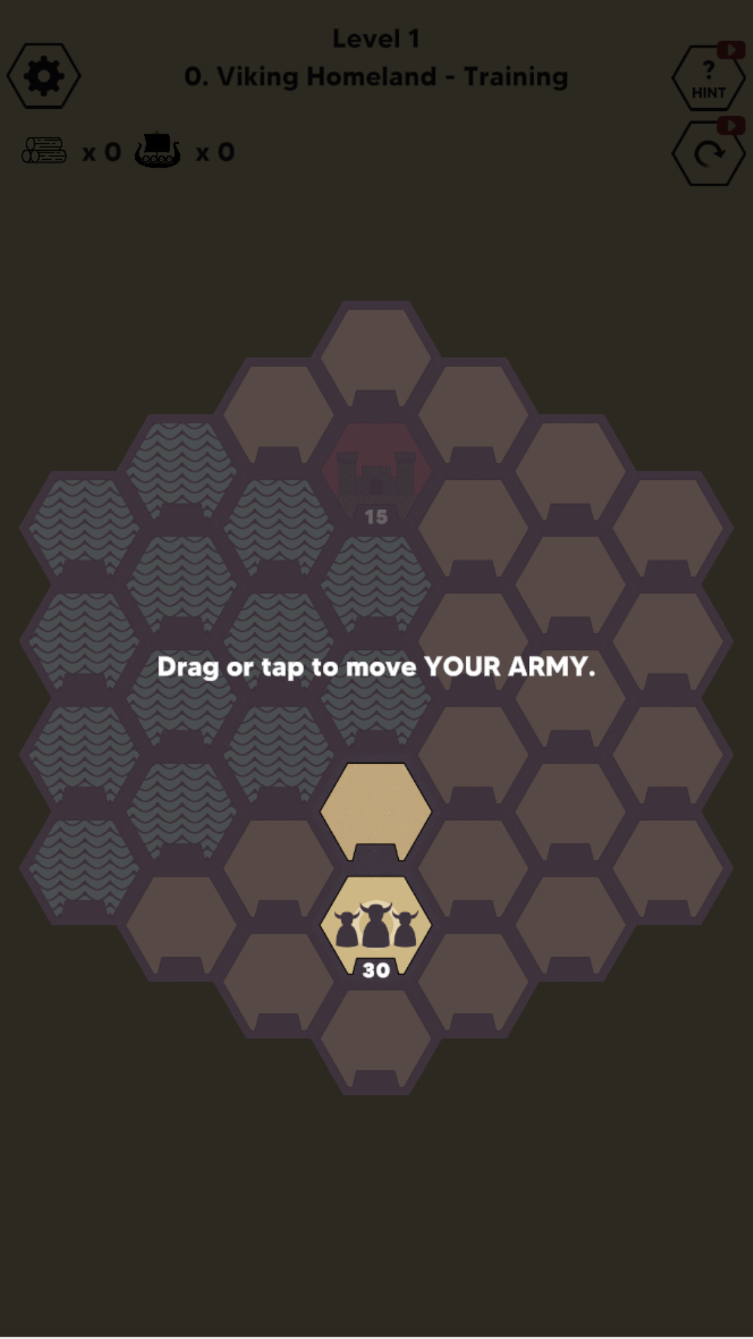 Hexa Land Puzzle Game Screenshot